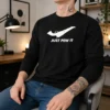 Funny Just Pew It Gun Firearm Pistol Shooting Long Sleeve Shirt