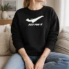 Funny Just Pew It Gun Firearm Pistol Shooting Sweater