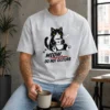Official Meow Do Not Disturb Grumpy Cat With Coffee Washed T-Shirt