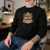 Original Vintage Labour Day Proud Worker Graphic Long Sleeve Shirt