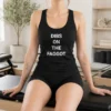 Top Dibs On The Faggot Slogan Text Typography Tank Top